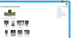 Desktop Screenshot of kgw-isotherm.de